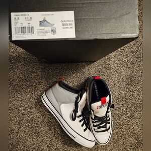 Converse Hi Top Shoes new mens size 9.5 suede Shoe Womens Sneaker 11.5